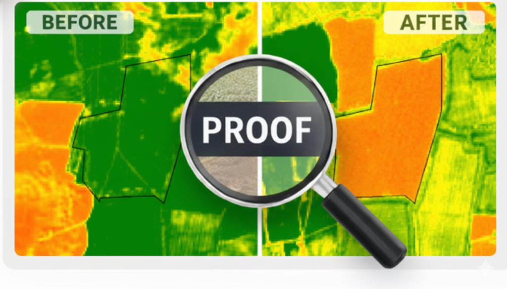 Before and After Agri Proof