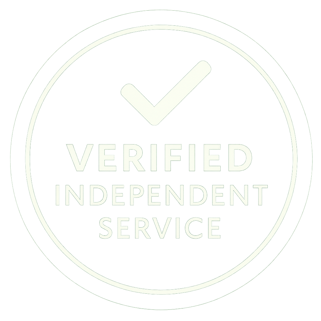 Verified Independent Service Badge